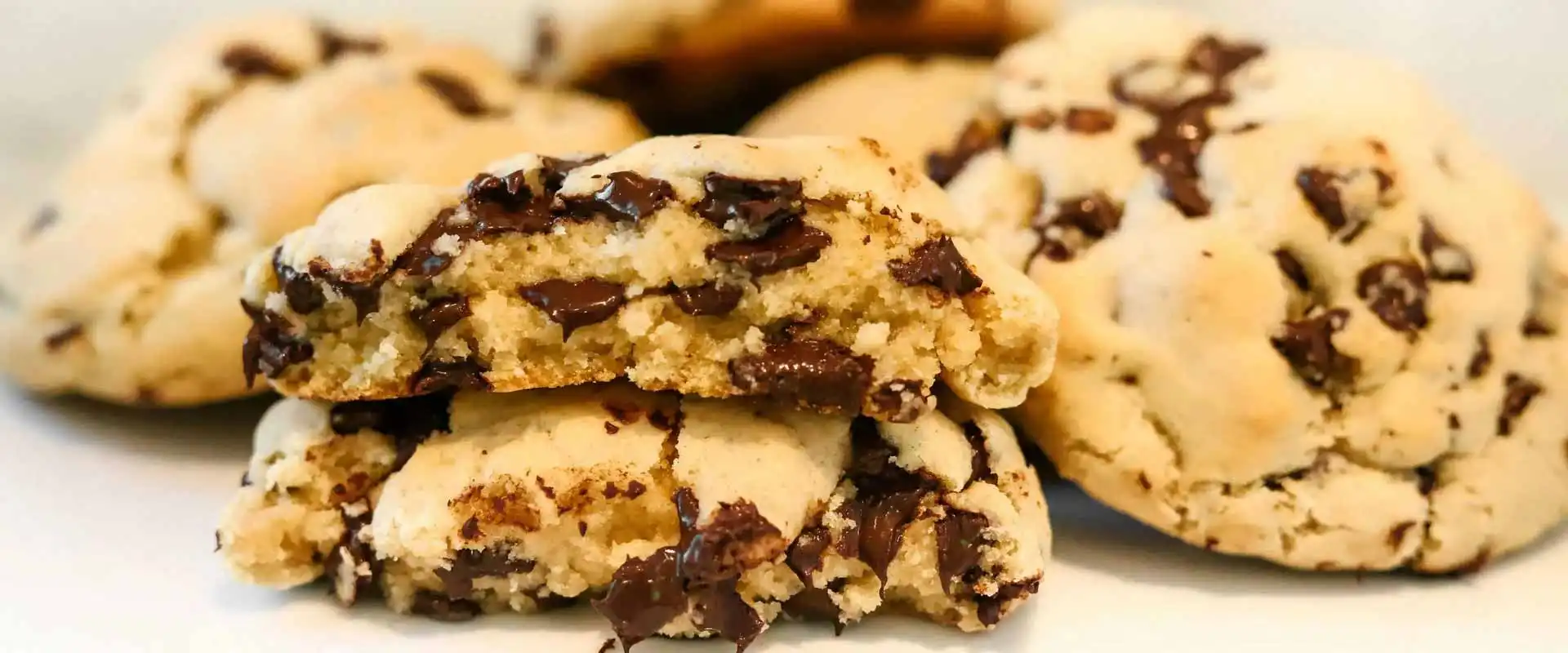 Curiosity Café serves chocolate chip cookies as part of their dessert selection.